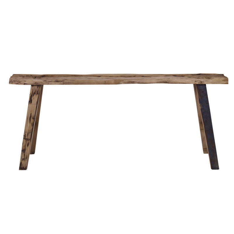 Banc en bois massif Teddy Danel