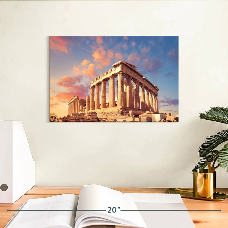 Kavia Ancient Athens Acropolis, 8" H x 12" W