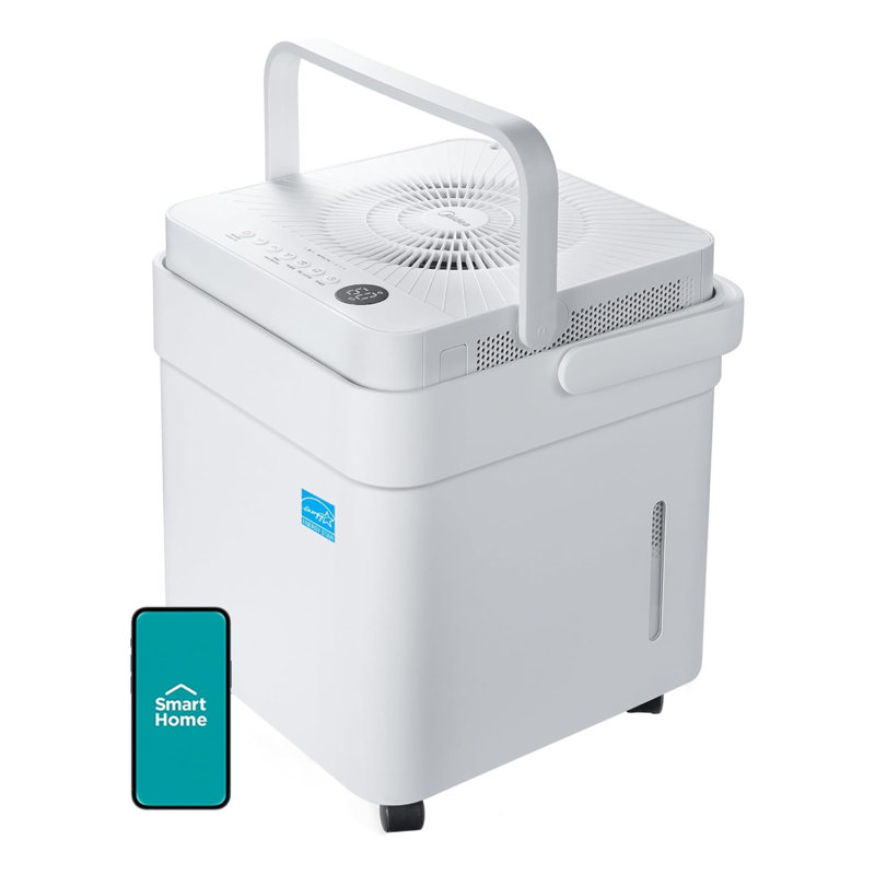 Déshumidificateur Midea Cube 20 pintes pour sous-sol, 1500 Ft, Energy Star