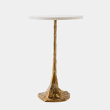 Lily Pad Marble End Table