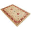 Rectangle 145 cm x 199 cm Floral Hand Woven Area Rug