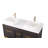 Hildy 60'' Double Bathroom Vanity with Quartz Top-148174532