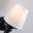12.2" H Indoor 1-Light Armed Sconce With Tapered Fabric Shade-716055319