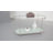 Zelda 48'' Glass Top Console Table