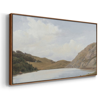 Série paysage - MCL XXI - Toile tendue avec châssis tendue, prête à être accrochée