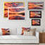 Coucher de soleil sur le lac - reproduction d'art sur toile-1649578424-1649578425