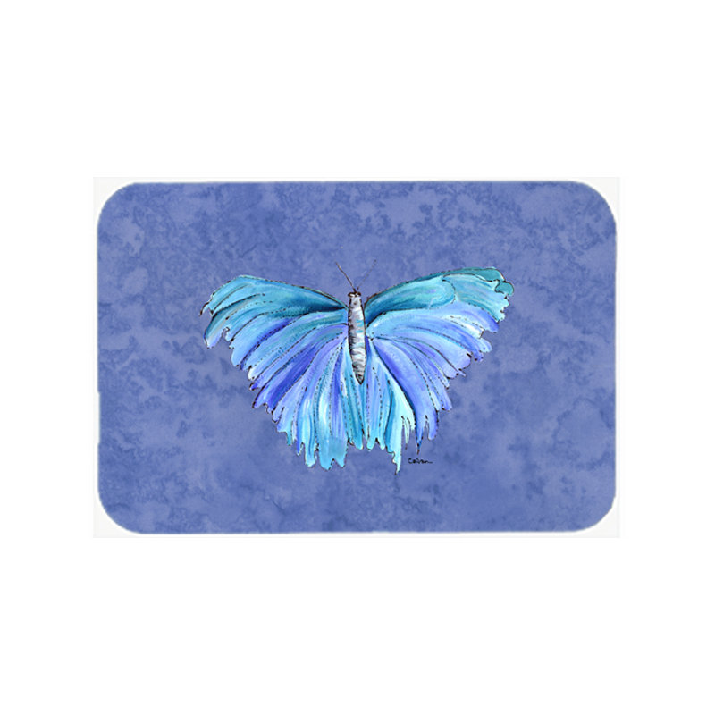East Urban Home Butterfly Tempered Glass Cutting Board