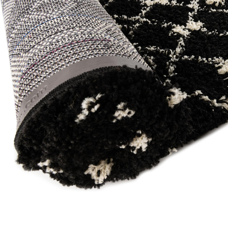 Griego Geometric Indoor Rug, Round 3'1"
