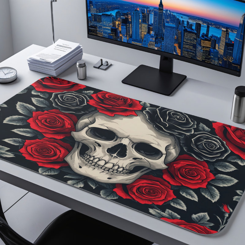 Polyester Desk Pad, 14.4x12.1