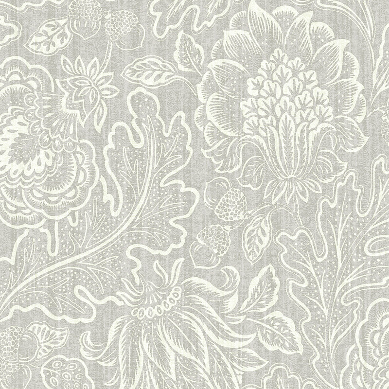 Christmas Tree 10.05M x 53Cm Texture Matte Wallpaper Roll, Grey
