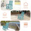 Chaise Adirondack à bascule en plastique Julieanne-1484971743