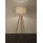 59'' Brown Tripod Floor Lamp-50488159