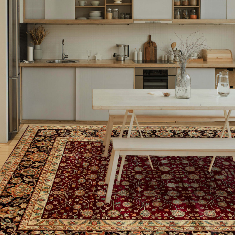 Hand Woven Wool Area Rug