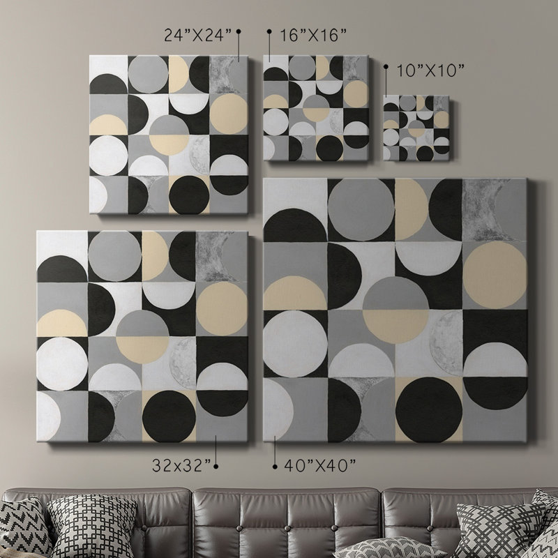 Toile tendue avec cercle I-Premium Gallery