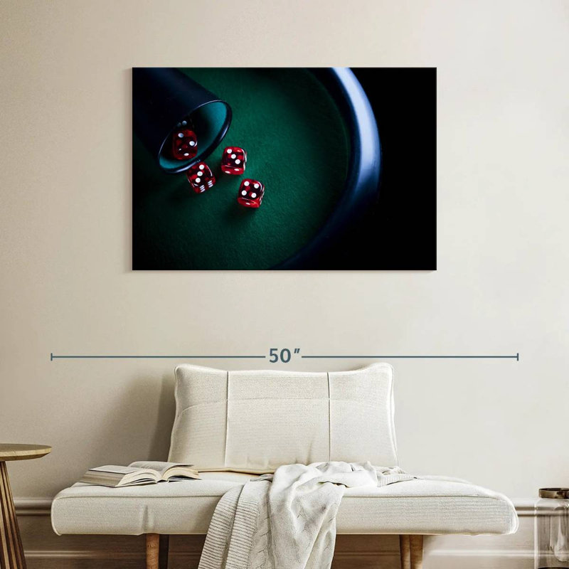 Senne Poker Dice, 26" H x 39" W