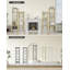 Bookcase, 6-Tier Bookshelf, Narrow Bookcase Shelving Unit for Living Room, Office, Sturdy, Bedroom, 24 x 40 x 185 cm, Industrial -1362570700