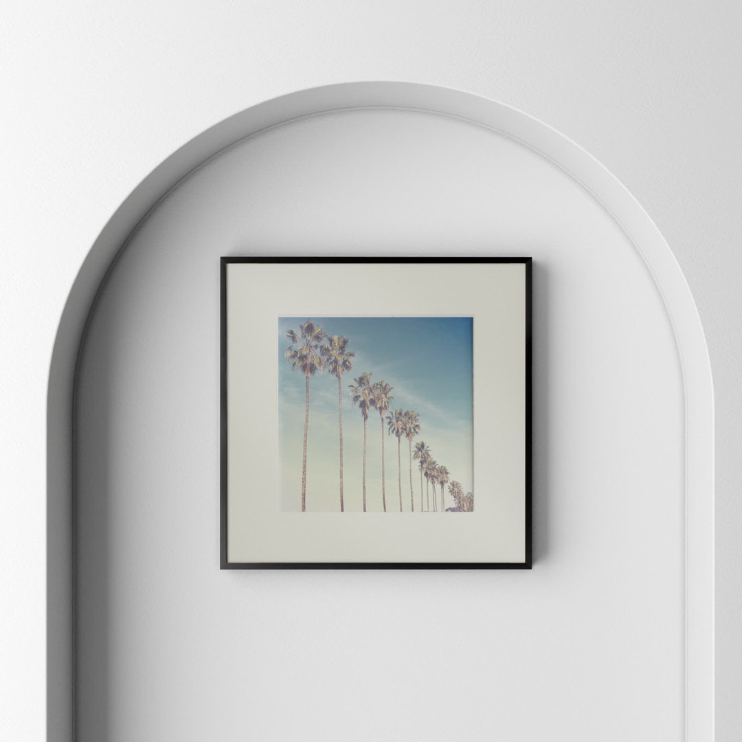 Metal Picture Frame Latitude Run® Color: Black Pack Size: 3, Picture Size: 8" x 10"