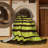 Machine Washable Horizontal Stripes Brown Area Rug-27737186
