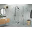 Halo 60 in. x 32 in. x 78 in. 90-degree Fully Frameless Glass Hinged Shower Enclosure-2136277020