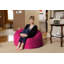 Fauteuil à billes - Fauteuil à billes rond rembourré en mousse à mémoire de forme avec housse amovible et lavable à la machine - Fauteuil à billes avec housse en microfibre douce - Plusieurs tailles et plusieurs tissus lavables à la machine-2127524635-2145937779