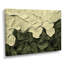 Jacovian abstrait crème vert pétale danse I - abstrait grand art mural-663778368-663778372-663778375