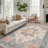 Roehit Oriental Performance Machine Washable Area Rug-965296197-949130757