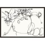 Chenille Floral I Painting by Wendy Kleine