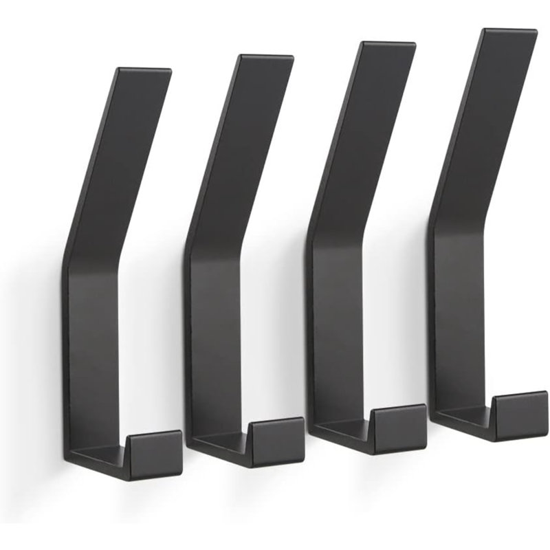 Bruk Metal Wall Wall Hook, Black