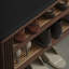Banc rembourré en cuir de microfibre