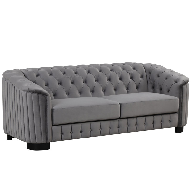 Canapé moderne Mid Century, Gris