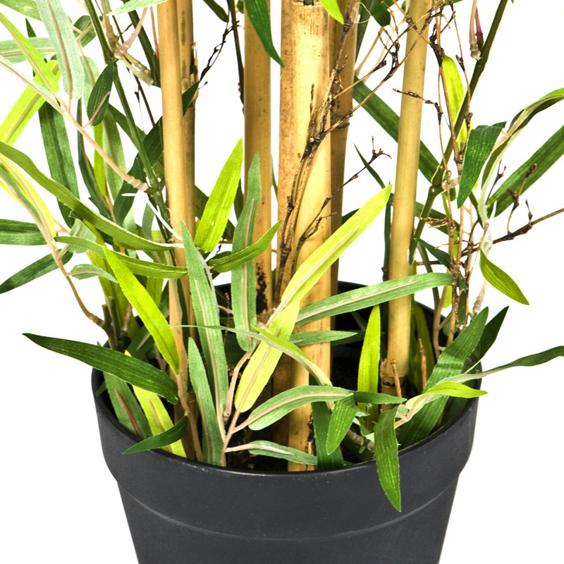Artificial Bamboo Tree in Black Pot 130cm