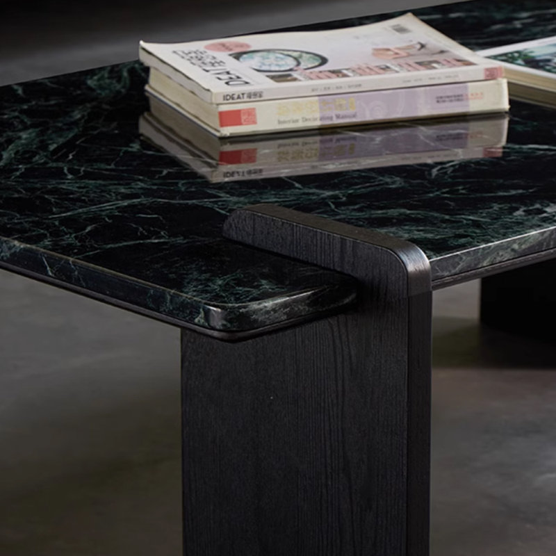 Table basse simple au design léger et luxueux, H 15,74 po x L 39,37 po x l 27,55 po