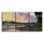 Aspen Lake, reproduction d'art encadrée sur toile 3 pièces-95012074