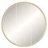 Mercer Round Beveled Mirror