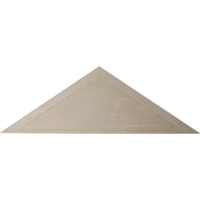 Triangle 21 3/4"H x 65"W x 1 1/4"D Gable Vent