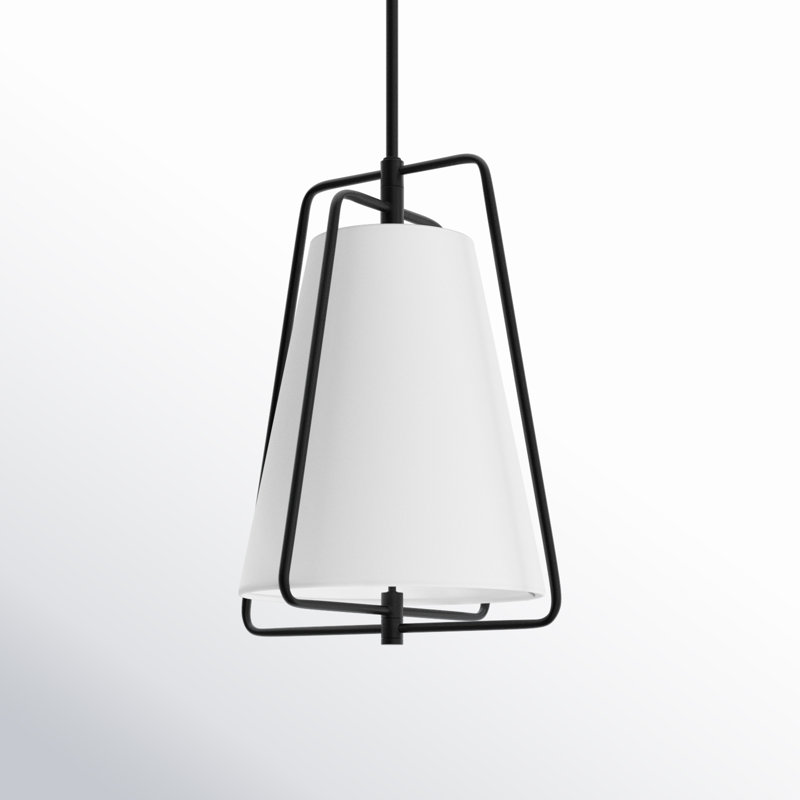 1 - Light Pendant, Midnight Black