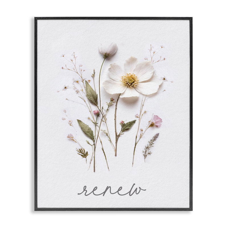 Giclée sur toile pressée Renew, H 14 po x l 11 po, Giclée encadrée noir minuit