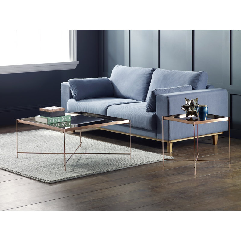 Haverhill Four Leg Coffee Table, Copper