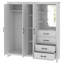 Limestone 3-Door Combi Fitment Wardrobe-108940894