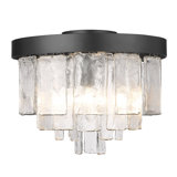 Livingon Glass Flush Mount