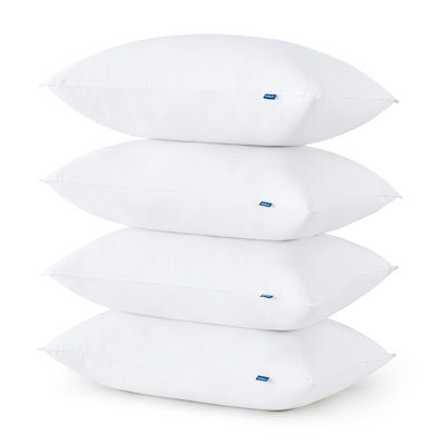 Bedsure Firm Standard Size Pillows Down Alternative Pillow for Side and Back Sleeper