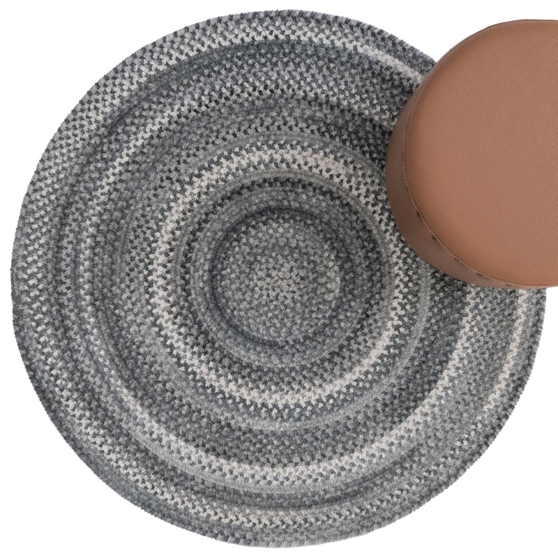 Jaykwon Cotton Indoor Rug, Round 5'6"