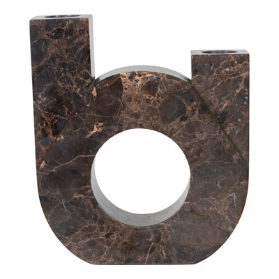 Marble Tabletop / Centrepiece Candlestick