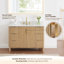 Meuble-lavabo simple 36 po avec miroir Siena-1220418447-1220418445