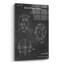 «Wrestling Headgear Blueprint Vernis», impression sans cadre-992777587