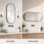 Miroir noir en PVC pour chambres à coucher, salons, salles à manger