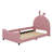 Upholstered Daybed With Rabbit Ear Shaped Headboard-2085556614