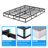 9" High Profile Metal Box Spring with Fabric Cover, Heavy Duty Mattress Foundation, Easy Assembly, King Size-1936635816