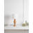 Ensemble de lampe de table 18 po brun