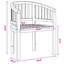Chaise d'appoint de patio Jariana-1615183877